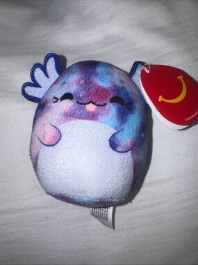 McDonalds 2025 Happy Meal Toy SQUISHMALLOWS Halley Axolotl Purple Mini Plush Toy